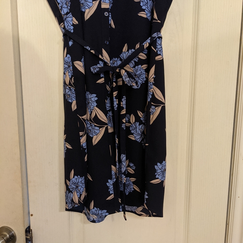 Express navy blue dress size small - Picture 4 of 4